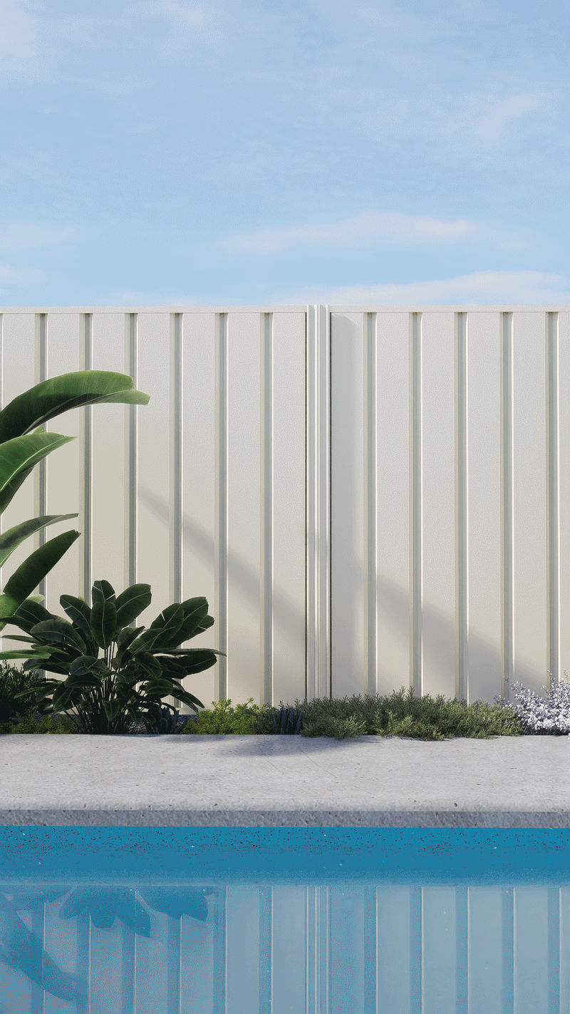 Colourclad Backyard Transformation White Groova